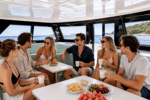 Hotel pickup and pier transfer for the Phi Phi Island Tour by Power Catamaran from Phuket