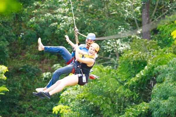 Phuket ATV tour guest photo with jungle trail and adventure route
