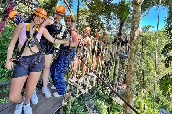 Phuket ATV jungle route and zipline adventure package photo