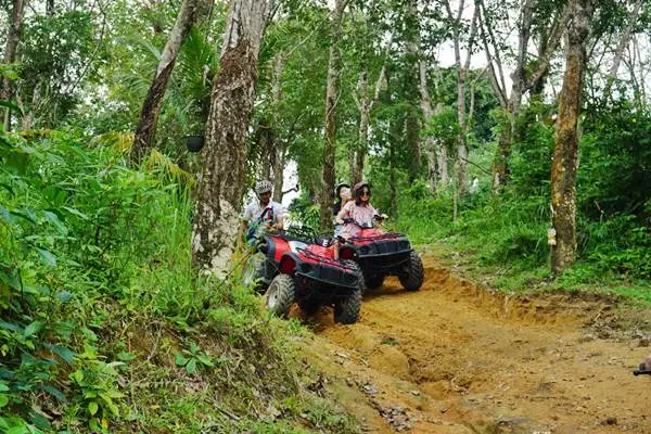 Phuket ATV jungle ride and zipline adventure photo