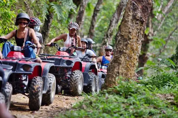 Phuket ATV and Big Buddha tour with zipline adventure activity photo