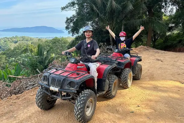 Phuket ATV tour route with jungle riding and outdoor adventure atmosphere