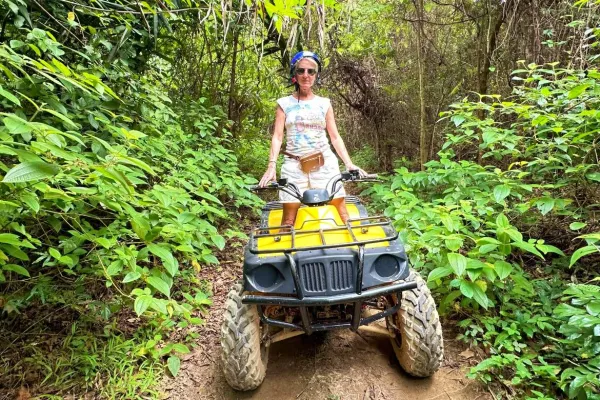 Phuket ATV tour photo with jungle trail and outdoor adventure scenery