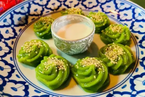 Traditional Thai dessert served after the Phi Phi Island Sunset Tour from Phuket