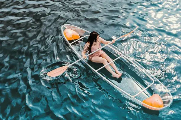 Maya Bay and Phi Phi Islands scenery during the Phi Phi Island luxury catamaran tour from Phuket