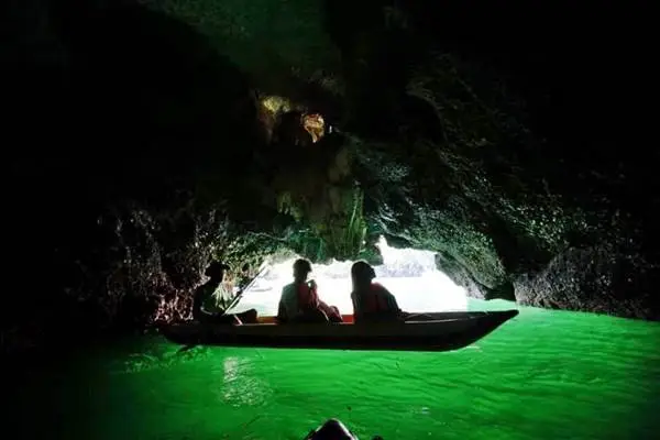 Phang Nga Bay scenery during the James Bond Island Sunset Tour from Phuket