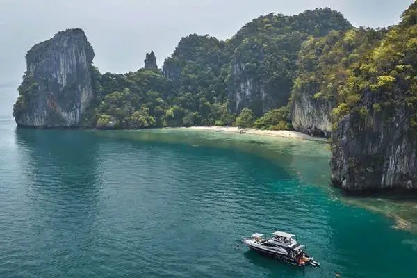 Phang Nga Bay and Hong Island Krabi luxury yacht tour from Phuket
