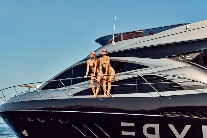 Guests enjoying a first-class luxury yacht experience in Phuket