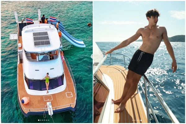 Comfortable catamaran cruising to Phi Phi Maya Bay and Maiton Island