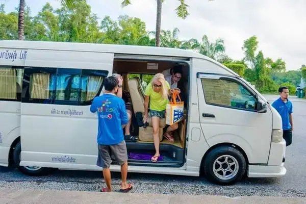 Hotel transfer for guests joining the James Bond Island sunset tour from Phuket