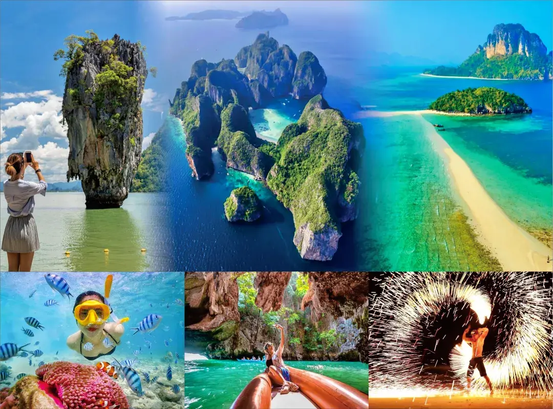 Phi Phi James Bond Krabi 2 day tour from Phuket by speedboat