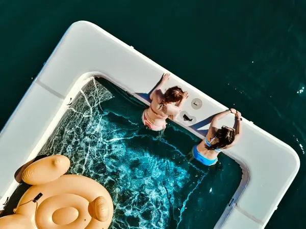 Guests enjoying the James Bond Island luxury power catamaran tour in Phang Nga Bay