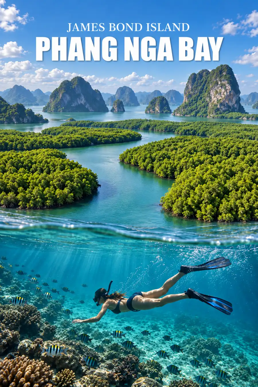 James Bond Island tour snorkeling from Phuket in Phang Nga Bay