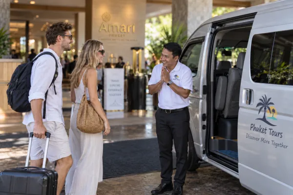 Hotel pickup for James Bond Island Tour by Big Boat from Phuket