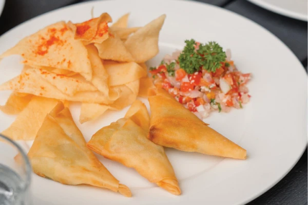 Buffet dish included with the Phi Phi Island 3 Islands 7 Stops speedboat tour from Phuket